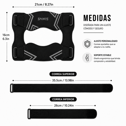 Rodillera de compresion y estabilidad